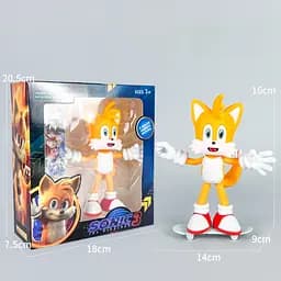 Колекційна ігрова фігурка Тейлз (Tails) у коробці — Sonic The Hedgehog 3 - мініатюра 2