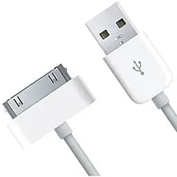 Кабель Remax для iPhone 4/4s USB дата шнур білий
