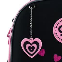 Рюкзак GoPack Education 165S Heart Чорно-рожевий (GO26-165S-2) - мініатюра 14