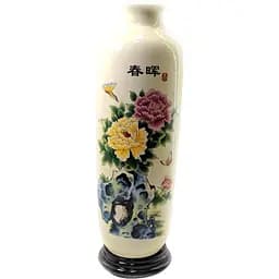 Ваза порцелянова на підставці Півонії 27.5х8х8 см