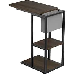 Приставний комп'ютерний стіл OfficePro SD175DW Dark Wood Black [143310] - мініатюра 3