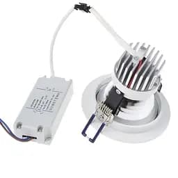 Світильник стельовий Brille LED врізний LED-24/5W WW WH L59-002 - мініатюра 3
