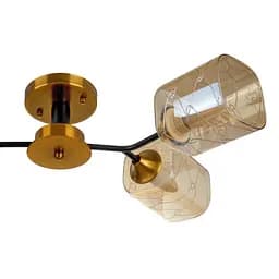 Люстра стельова Brille в спальню E27 60W G (BL-969C/6) - мініатюра 6