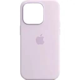 Чехол Silicone Case для Apple iPhone 15 Pro Max Lilac AA [92725]