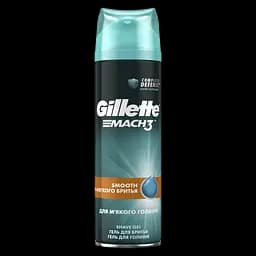 Гель для гоління Gillette Mach 3 Close & Smooth 200 мл - мініатюра 2