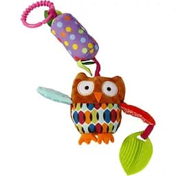 М'яка іграшка-підвіска Lindo Сова (F 1001 сова)