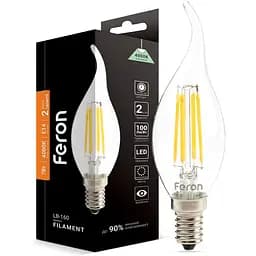Светодиодная лампа Feron LB-160 CF37 230V 7W E14 4000K (40085)