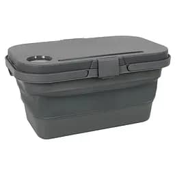 Кошик складаний Bo-Camp Foldable Box With table Top 17L Grey (6303695), Сірий