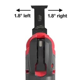 Інструмент багатофункціональний акумуляторний MILWAUKEE, M18 FMT-0X (каркас, універсальне лезо, шліфувальна підошва, шліфувальний - мініатюра 6