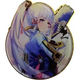 Значок Геншин Імпакт Аяка Камісато Genshin Impact Kamisato Ayaka P GI AK 01