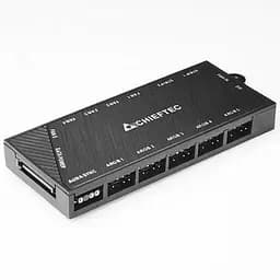 Корпус Chieftec HUNTER 2 GS-02B-OP 4x120 мм A-RGB, USB-C, ATX, без БЖ, Black (GS-02B-OP)