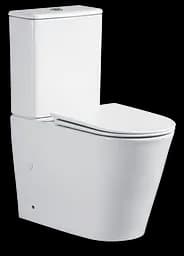 Унітаз-компакт Mixxus Bevel-0407-T1 630x350x795 мм, система змиву Tornado 1.0 MI6690, Білий - мініатюра 3