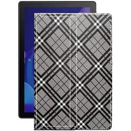 Чохол StatusCASE з екошкіри для планшету Alcatel 1T 10 (8091) Клітинки