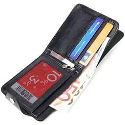 Чоловічий шкіряний портмоне Canpellini 11х9,5х1 см acs0025027 - мініатюра 5
