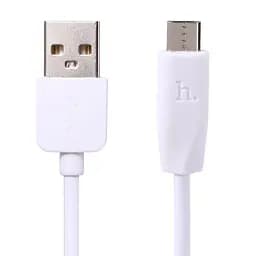 Кабель Hoco Micro USB X1 белый