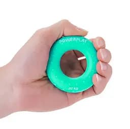 Еспандер кістьовий PowerPlay силіконовий PP-4338 Hand Grip Medium 20 кг Зелений (PP_4338_Green_20kg) - мініатюра 3