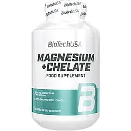 Витамины и минералы BioTech Magnesium + Chelate, 60 капсул