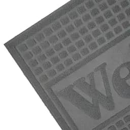 Килимок придверний Eco Fabric Welcome без кромки сірий 45 х 75 см (4575-011) - мініатюра 5
