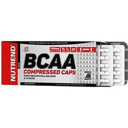 Аминокислота BCAA Nutrend BCAA Compressed 120 капсул