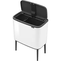 Бак для сміття Brabantia Touch Bin Bo 34 л білий (313547) - мініатюра 3