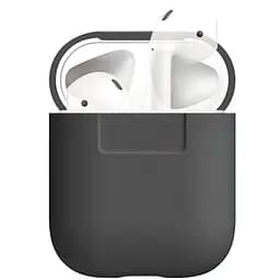 Чохол Elago Silicone Dark Grey для AirPods темно-сірий (EAPSC-DGY)