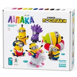 Меганабор пластилина "Посипаки" ЛИПАКА 15026-UA01 самостоятельно затвердевает