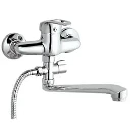 Смеситель для ванны Udis NHK6-C048 однорычажный с душевым набором Хром 30412