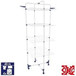 Сушарка для білизни підлогова Casa Si Athletic 4 White (CS92186E04) - мініатюра 1