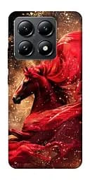 Чехол itsPrint Red sparkles Horse для Xiaomi 14T