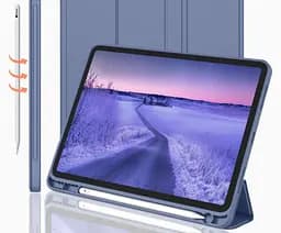 Чохол-книжка CDK для Apple iPad Pro 11" 1gen 2018 екокожа/силікон Smart Case cлот стилус (011190) lavender - мініатюра 6
