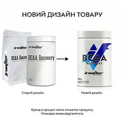 Амінокислота BCAA IronFlex BCAA Recovery, 500 грам - Полуниця - мініатюра 2