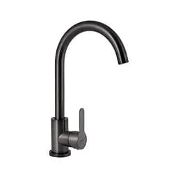 Смеситель для кухни Brinex Pure 015F U-образный Graphite BRIPUR015FGRP