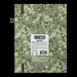 Щоденник датований Buromax Military 2026 A5 штучна шкіра хакі (BM.21134-59) - мініатюра 3