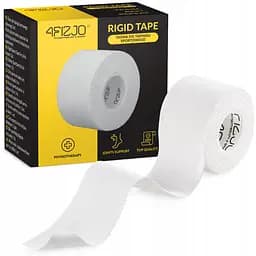 Стрічка кінезіологічна (кінезіо тейп) 4FIZJO Rigid Tape 5 см x 10 м жорстка White (P-5905973400824)