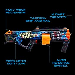 Швидкострільний бластер Zuru X-Shot Skins Last Stand Game Over, 16 патронів (36518A) - мініатюра 5