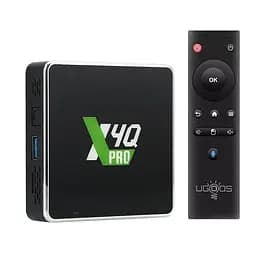 Смарт ТВ приставка Ugoos X4Q Pro 4/32 Гб з аеропультом Smart TV Box Android 11