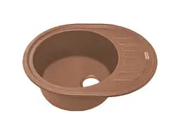Кухонна мийка Adamant Ovum 615x495x200 terra-cotta 235223, Коричневий - мініатюра 2