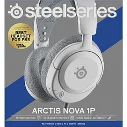 Ігрова гарнітура SteelSeries Arctis Nova 1P White MultiPlatform - мініатюра 8