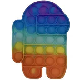 Сенсорна іграшка Pop it амонг ас різнокольоровий