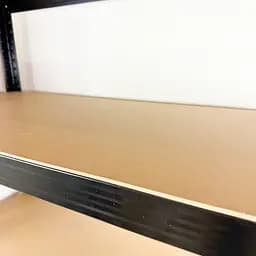 Стелаж 4P StrongShelf 180х90х30см чорний навантаження 175кг/полицю - мініатюра 12