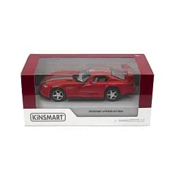 Металева інерційна легкова модель Dodge Viper GTSR 5", відкриваються двері (В асортименті) - мініатюра 2