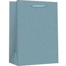 Пакет подарочный Malevaro Large UV 26x12.7x32.4 см голубой (23-EW-138-3)