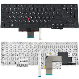 Клавіатура для ноутбука LENOVO (ThinkPad Edge: E530, E535, E545) rus, black - мініатюра 2