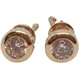 Золоті сережки Favoritum з фіанітам 211893