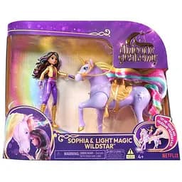 Набір з ляльки та єдинорога Unicorn Academy Софія та Дика Зірка зі світловими ефектами (SM23210/6067325)