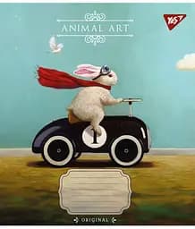 Набір зошитів Yes Animal art А5 в лінійку 48 аркушів 10 шт. (767122) - мініатюра 4