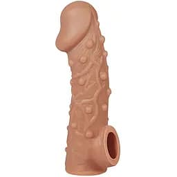Насадка на пенис Kokos Penis Sleeve CS 002 L 17.6 см телесный