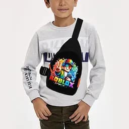 Сумка через плечо детская Roblox 29х17 см сумка слинг для мальчика (01965)