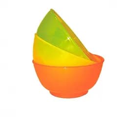 Тарілки дитячі глибокі Baby Team, 240 мл, 3 шт. (6001)