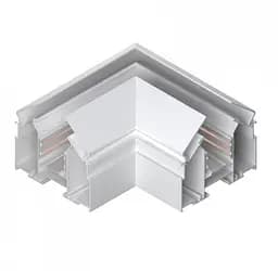 Соединение угловое (потолок-потолок) для магнитного трека под гарпун для натяжного потолка KLOODI KDMG-HARPOON ZM 90 WH